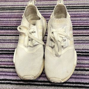 Adidas white sneakers